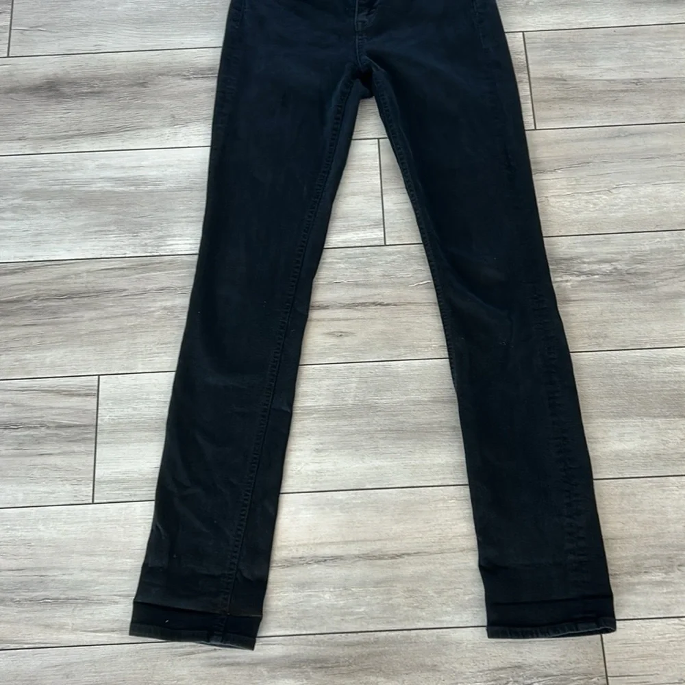 J. Crew Reid skinny jeans in black size 26 long tall
